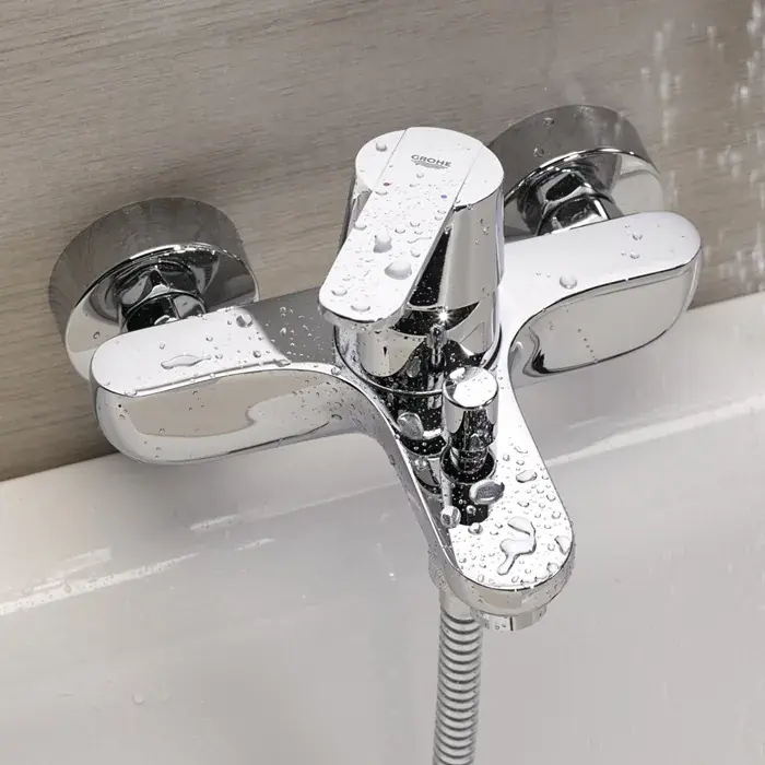 Baterie cada dus monocomanda, fara set de dus, crom, Grohe Get 32887000 Reducere de preț