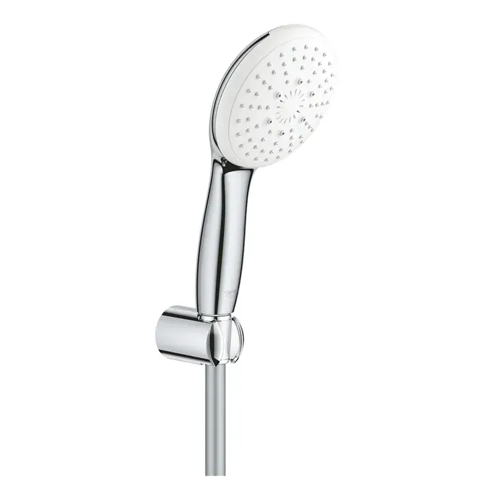 Set de dus cu para 3 jet, suport si furtun, crom, Grohe Tempesta 110, 27849003 Cumpără acum
