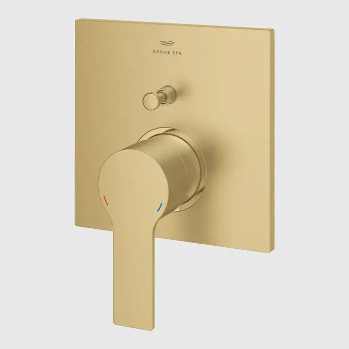 Baterie cada dus monocomanda, incastrata, 2 functie, auriu mat (brushed cool sunrise), Grohe Allure 19315GN1 Preț redus