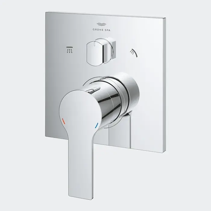 Baterie cada dus monocomanda, incastrata, 3 functie, crom lucios, Grohe Allure 29176001 Ofertă de sezon