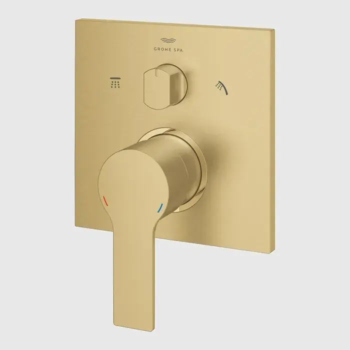 Baterie cada dus monocomanda, incastrata, 3 functie, auriu mat (brushed cool sunrise), Grohe Allure 29176GN1 Bestseller