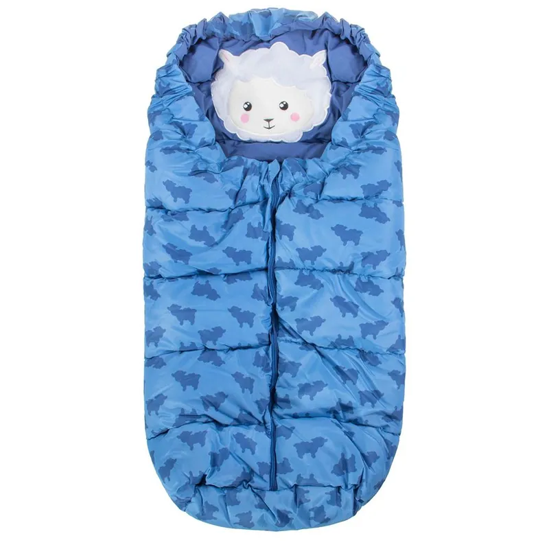 Nu rata (DL) Sac iarna pentru carucior model universal, 80x45cm, albastru