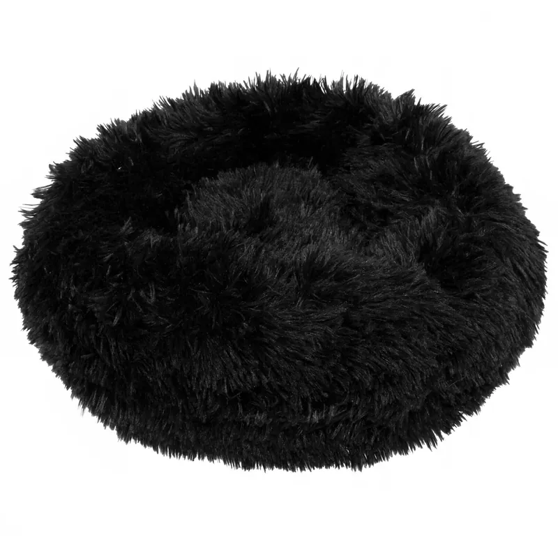 Ofertă de sezon Pat Sersimo pentru caini si pisici, cu husa detasabila, negru, 40cm