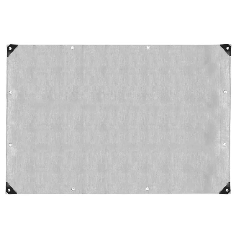 Prelata din polietilena impermeabila laminata, 270g/m2, 4x8m, gri Retur ușor