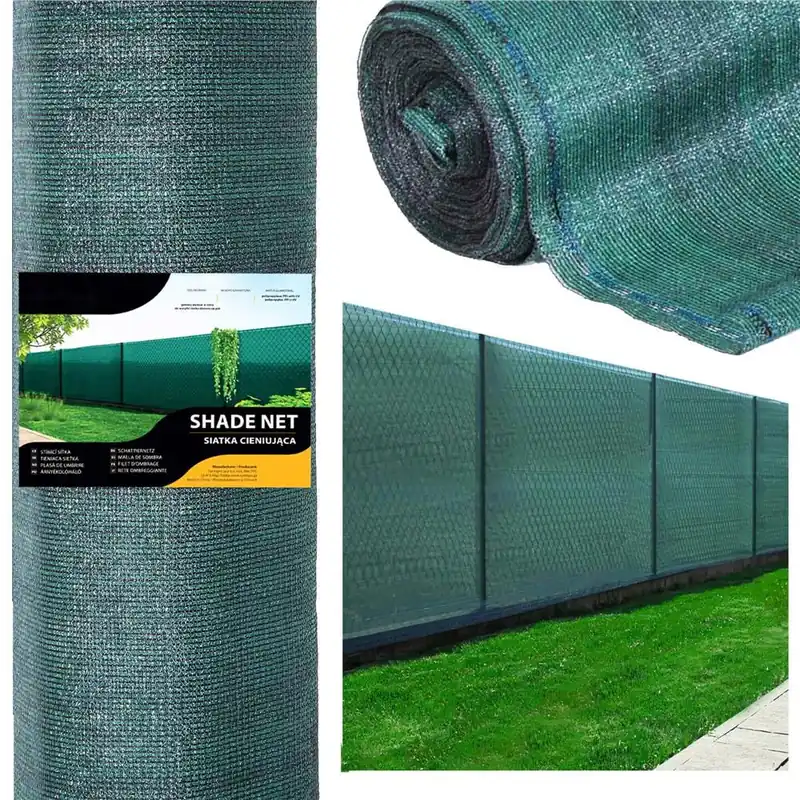 Mai ieftin Plasa umbrire si intimitate pentru gard, 1.5m latime, 50m lungime, 65g densitate, verde