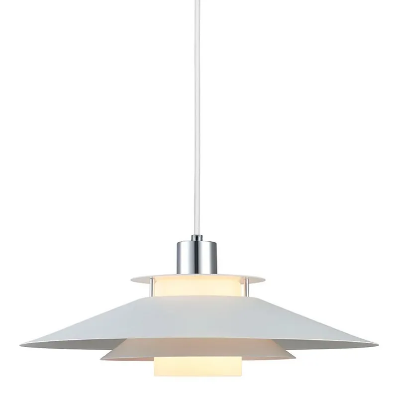 Rivoli Lustră Pendul Ø40 White/Chrome - Halo Design Ofertă exclusivă