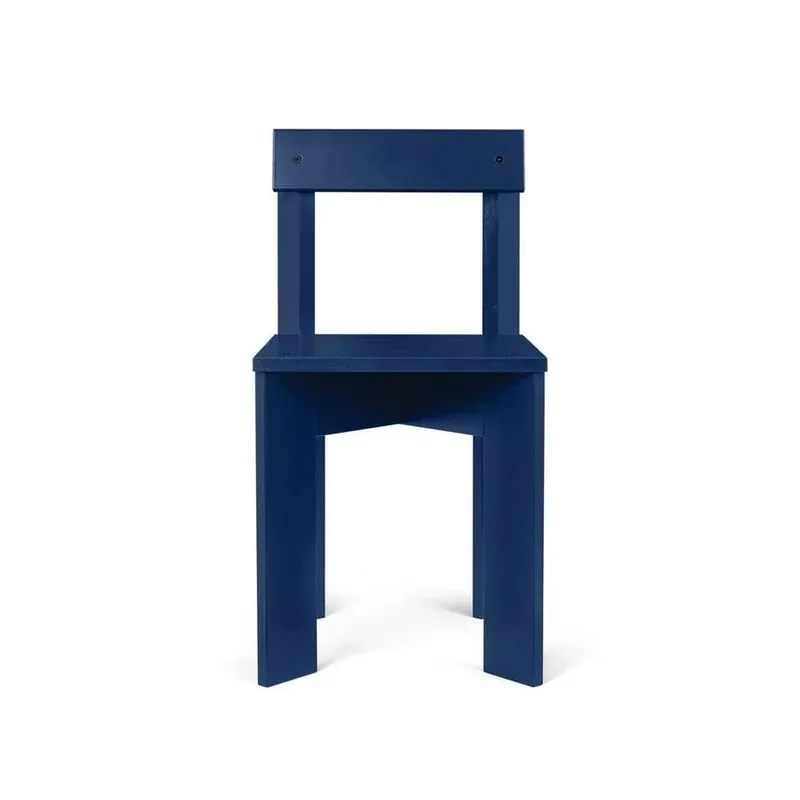 Ark Dining Chair Blue - Ferm Living Plată sigură