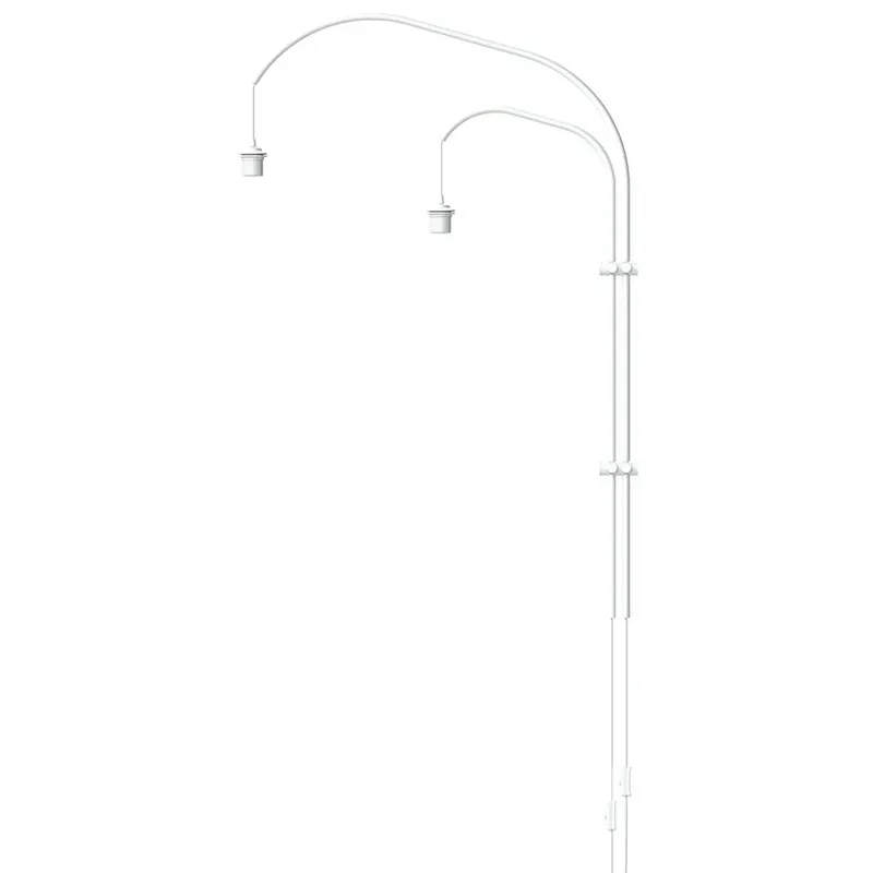 Willow Wall Double Stativ de Perete White - UMAGE Chilipir