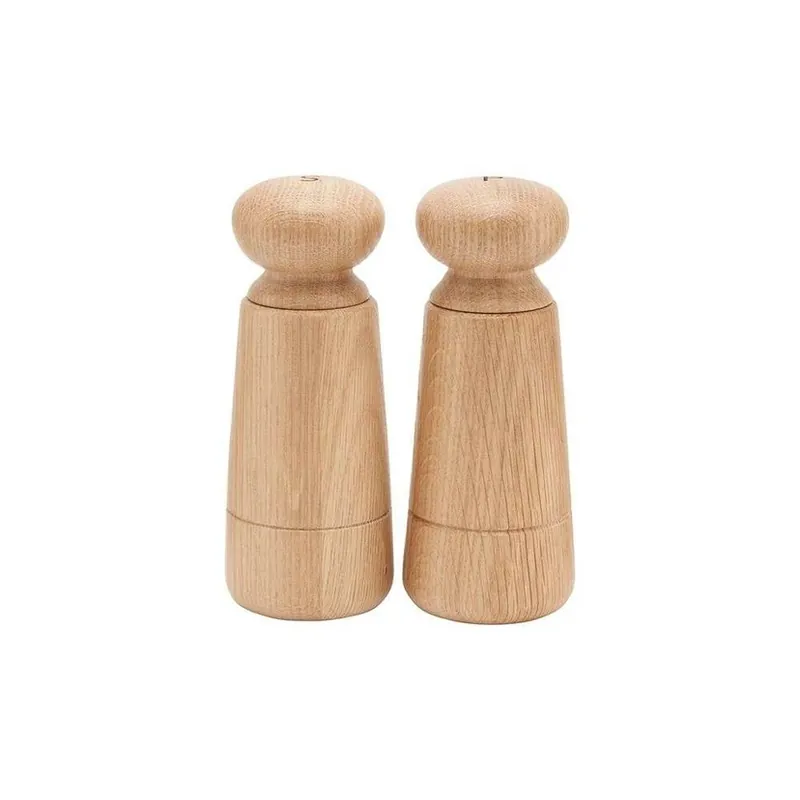 Wardha Set moară de sare și piper Oak - House Doctor Cel mai bun preț