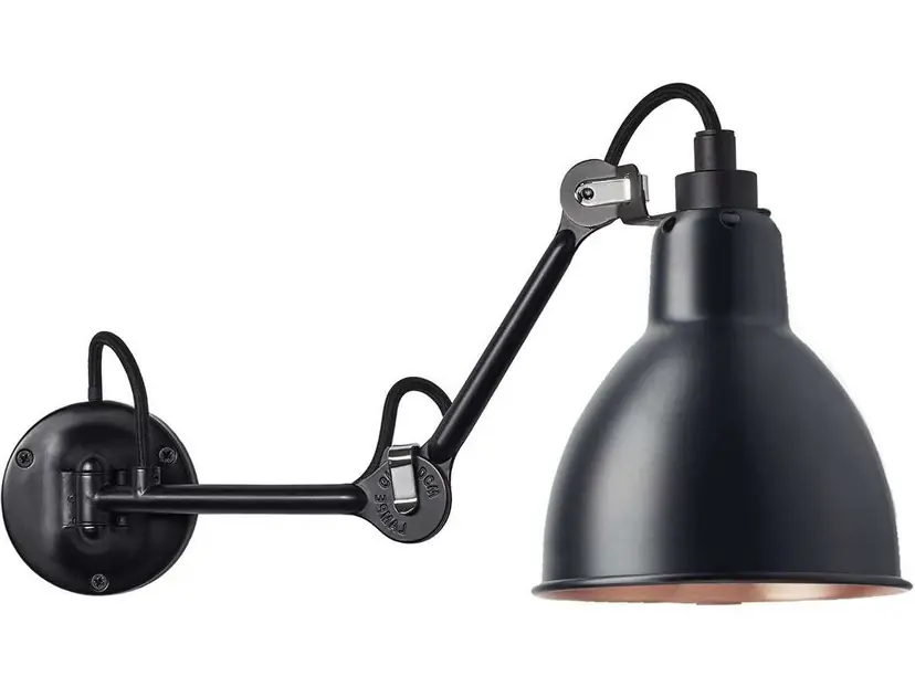 204 Aplică de Perete Black/Black/Copper - Lampe Gras Reducere