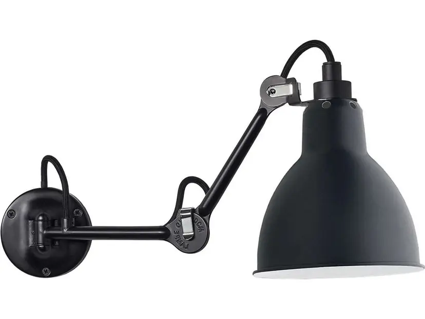 204 Aplică de Perete Black/Blue - Lampe Gras Retur ușor