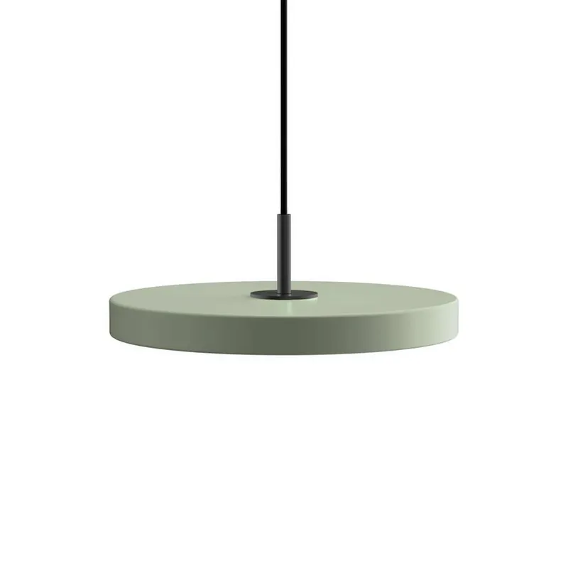 Asteria Lustră Pendul Mini Olive/Black Top - UMAGE Super ofertă