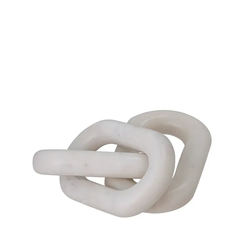 Adee Sculptură Alb - Bloomingville Chilipir
