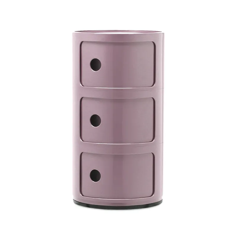 Bestseller Componibili 3 Masă Laterală Mauve - Kartell