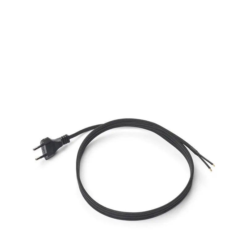 Ofertă limitată Liris Cablu Kit EU 2m Textile Negru - GEJST