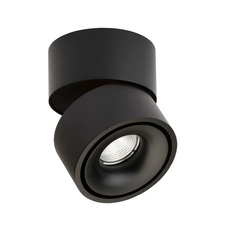 Easy W100 LED Spot montat la suprafață 2700K High Power Black - Antidark Reducere
