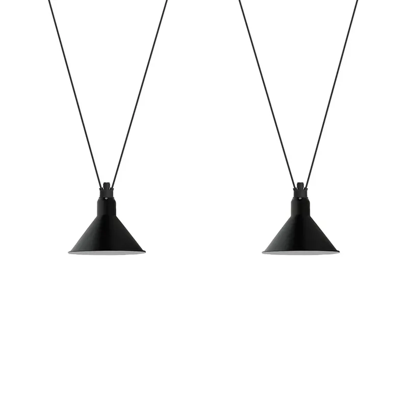 324 XL Lustră Pendul Conic Black- Lampe Gras Ieftin