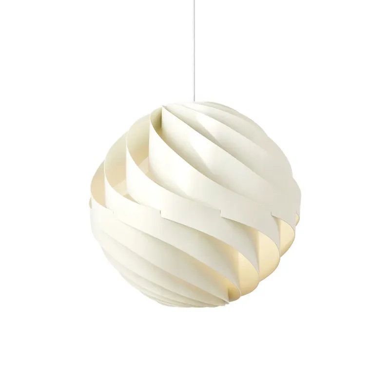 Discount Lampă suspendată Turbo Ø62 Glossy Alabaster White/White - Gubi