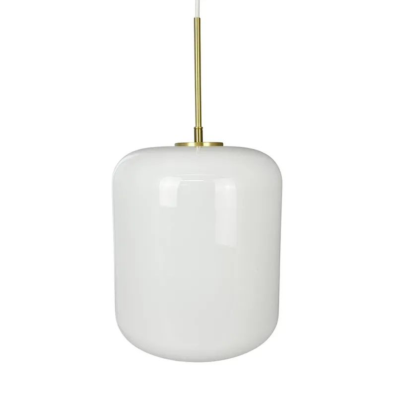 Preferatul clienților Silvia 25 Lampă suspendată Opal/Brass - Dyberg Larsen