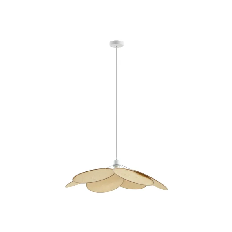 Cel mai vândut Astraia Lustră Pendul Nature/White - Lindby