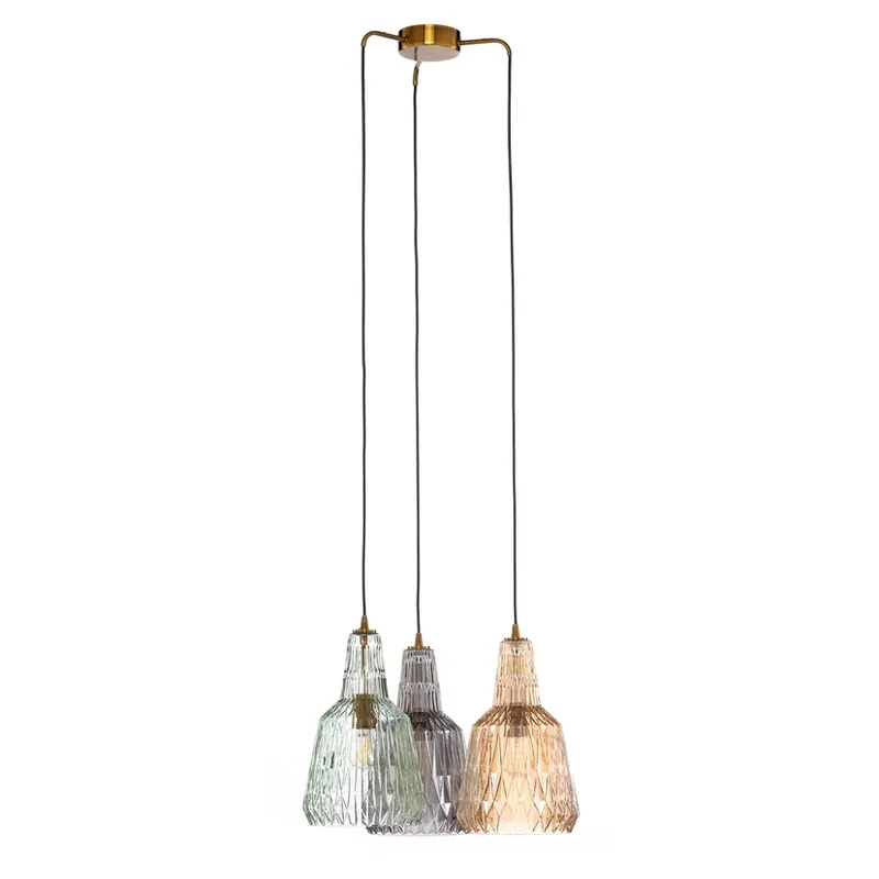 Belarion 3 Cluster Lustră pendul Multicolor - Lindby Cel mai bun preț