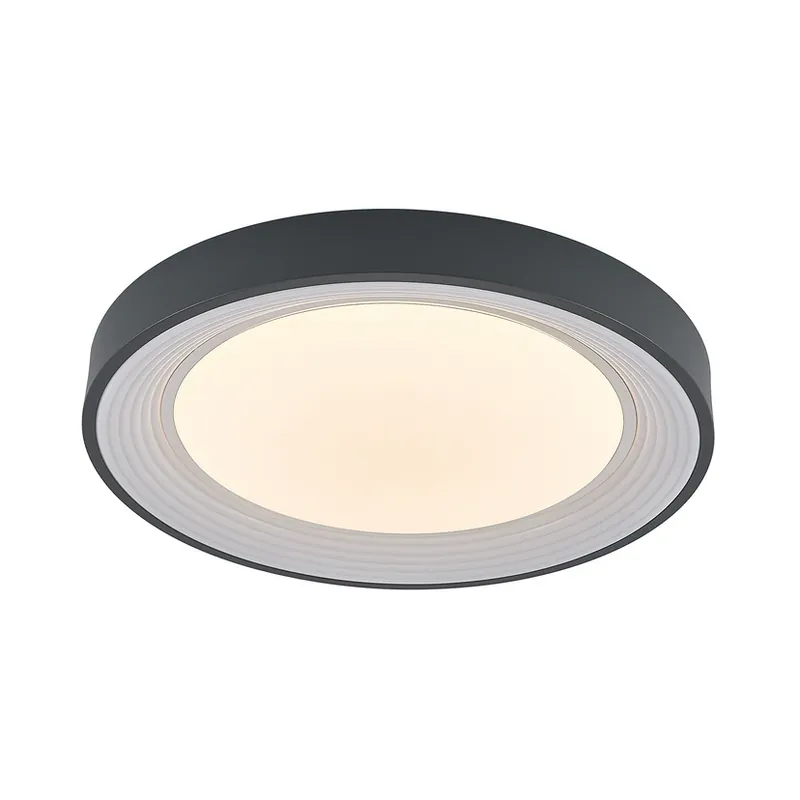 Plată securizată Lindum Plafonieră White/Dark Grey - Lindby