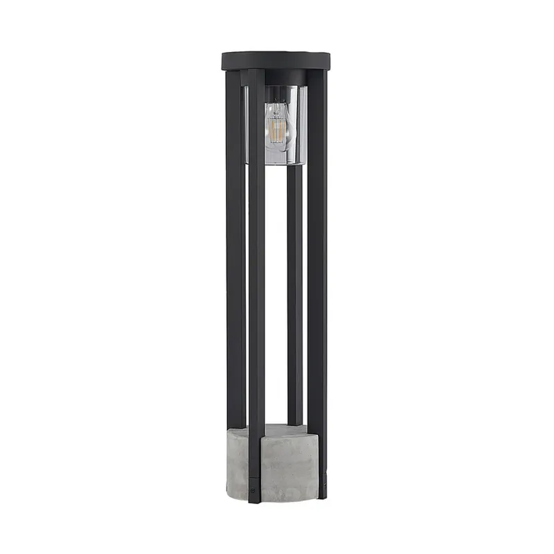 Kalisa Round Lampă de Grădină H68 Dark Grey - Lucande Preferatul clienților