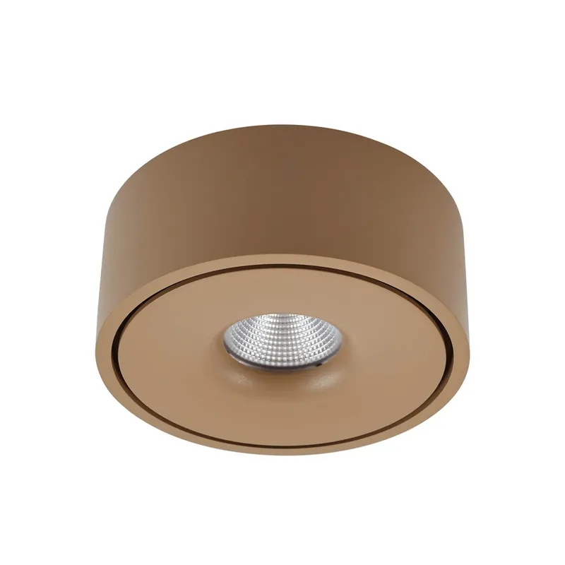 Rotari plafonieră LED maro Ø 12 cm sus și jos - Arcchio Nu rata