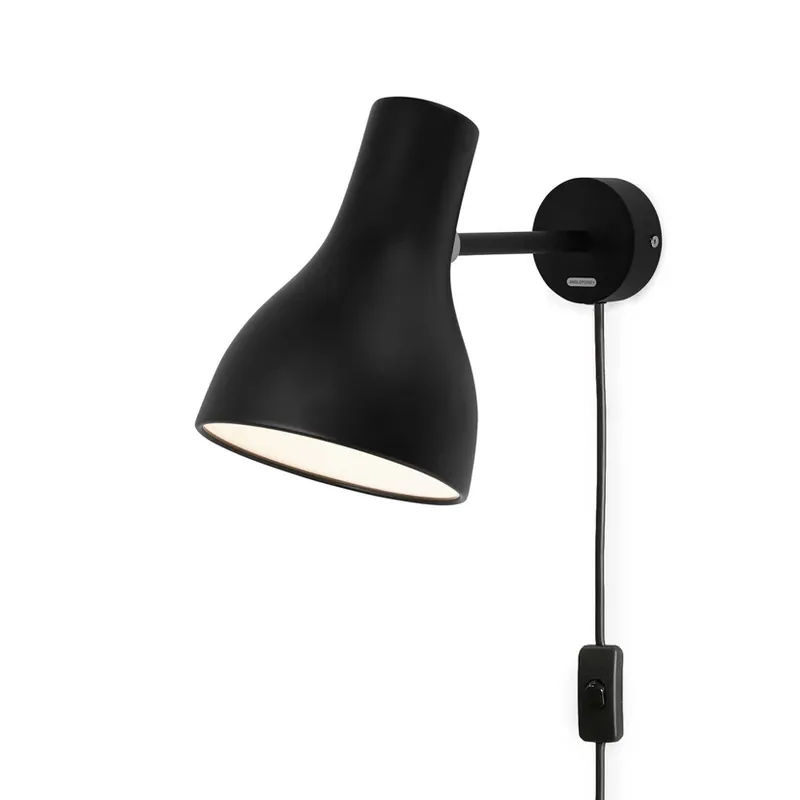 Cel mai bun preț Aplică de perete Type 75 Jet Black - Anglepoise