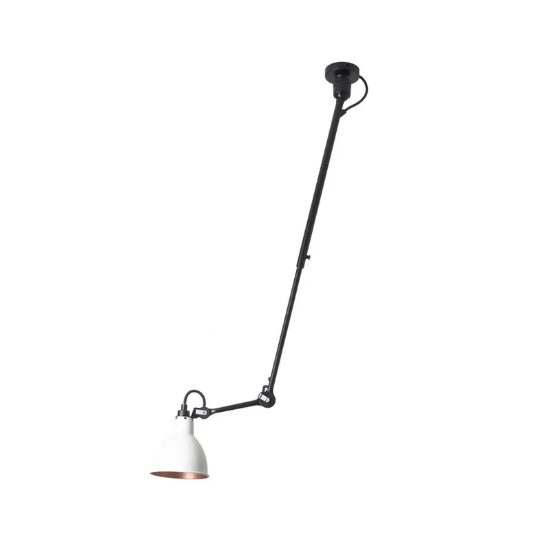 Calitate înaltă 302 Plafonieră Black/White/Copper - Lampe Gras