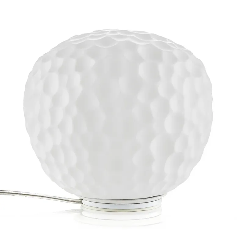 Lampa de masă Meteorite, E14 Ø 15 cm alb - Artemide Calitate înaltă