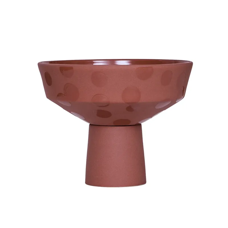 Bol Luonto, teracotă, înălțime 13 cm - OYOY Living Design Super ofertă
