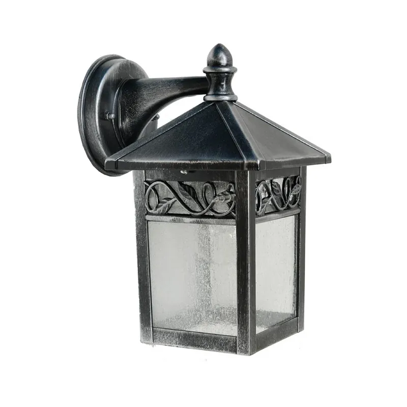 Lampă de exterior Winchcombe, negru/transparent, IP44 - Elstead Cumpără online