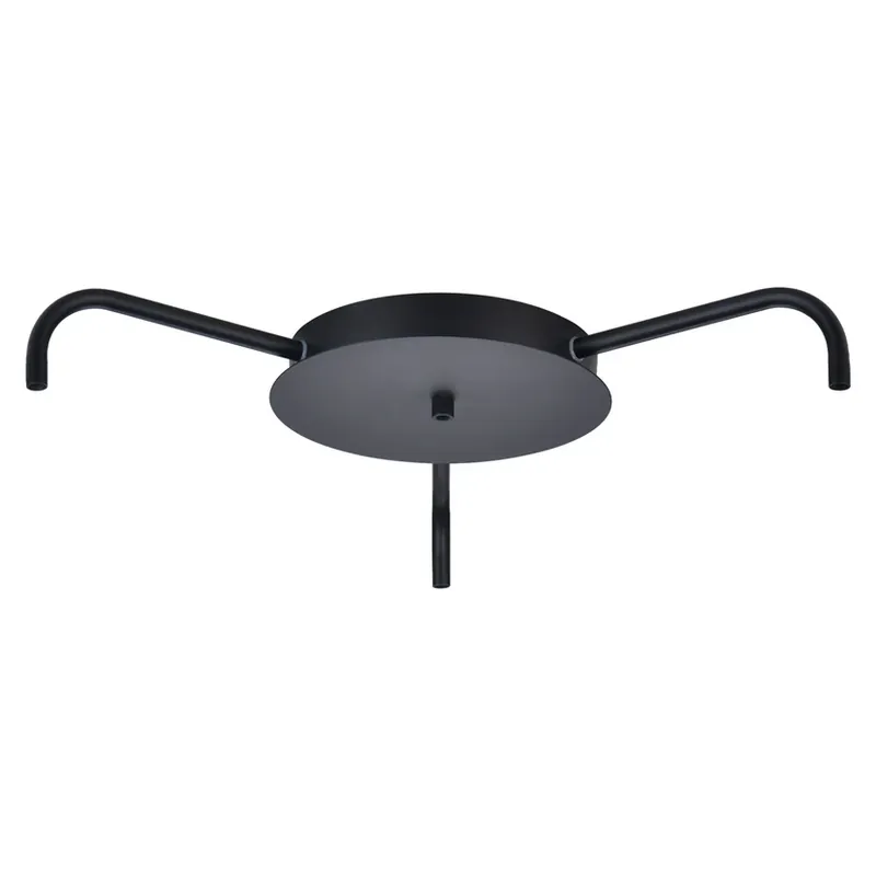 714063 Baldachin, negru, 4 prize - Halo Design Expediere rapidă