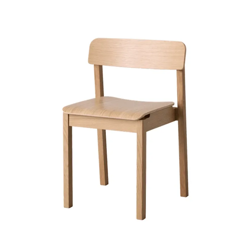 Scaun EVERYDAY, stejar lăcuit, înălțime 75 cm - Moebe Ieftin