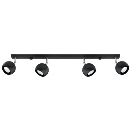 Super ofertă Lustra Oculare Negru 80x10x16 cm