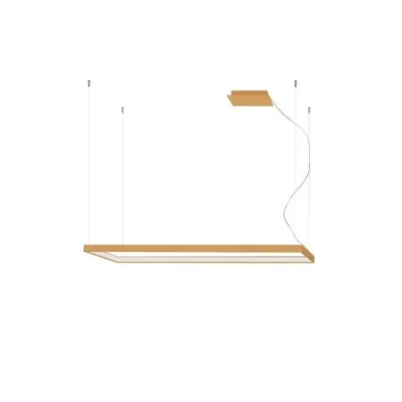 Candelabru LED Tuula Auriu 3000K 130x40x150 cm Ofertă exclusivă