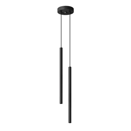 Lustra suspendata Pastelo Negru 15x15x118 cm Ofertă specială