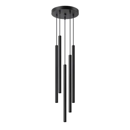 Promoție Lustra suspendata Pastelo Negru 25x25x110 cm