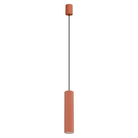 Lichidare de stoc Lustra suspendata LED Ivar 1 Rosu 3000K 6.4x6.4x200 cm