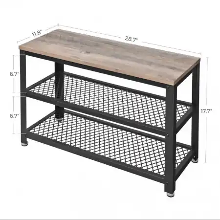 Bancheta Depozitare Vasagle, 73x30x45.5cm Doar azi