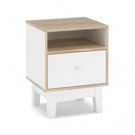 Noptiera Awell Sonoma-Alb 45x44x58 cm Bestseller