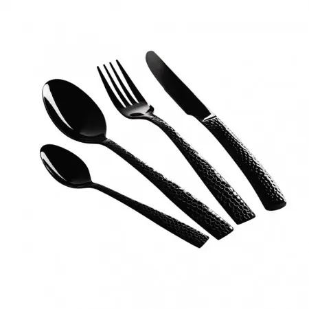 Set 24 Tacamuri, Mirror, Negru BH/2618NA Expediere rapidă
