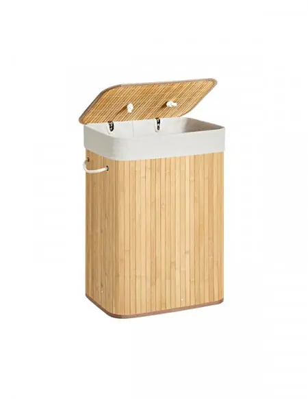 Bestseller Cos pentru rufe, Songmics, 40 x 30 x 60 cm, 72 L, LCB10Y, Natural