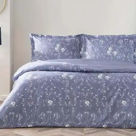 Reducere Lenjerie Jeanne Albastru (Satin Deluxe)