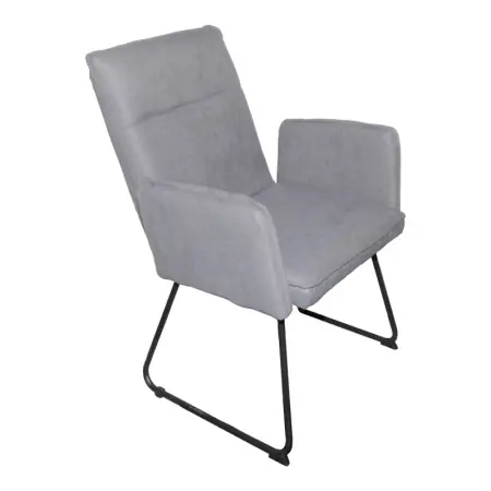 Ofertă limitată Scaun cu brate Essential Gri 55.5x59x89 cm
