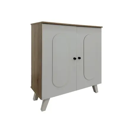 Livrare rapidă Pantofar Cathi Alb 80x34x95 cm
