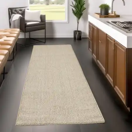 Bestseller Covor traversa Loom Bej 80x150 cm