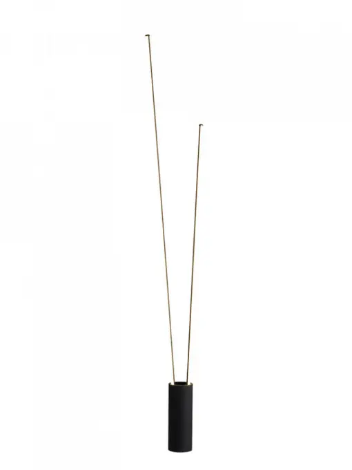 Lampadar negru VERTICAL -7346 Expediere rapidă