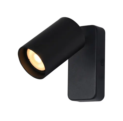 Aplica perete Nesto Negru 1xGU10 Expediere rapidă